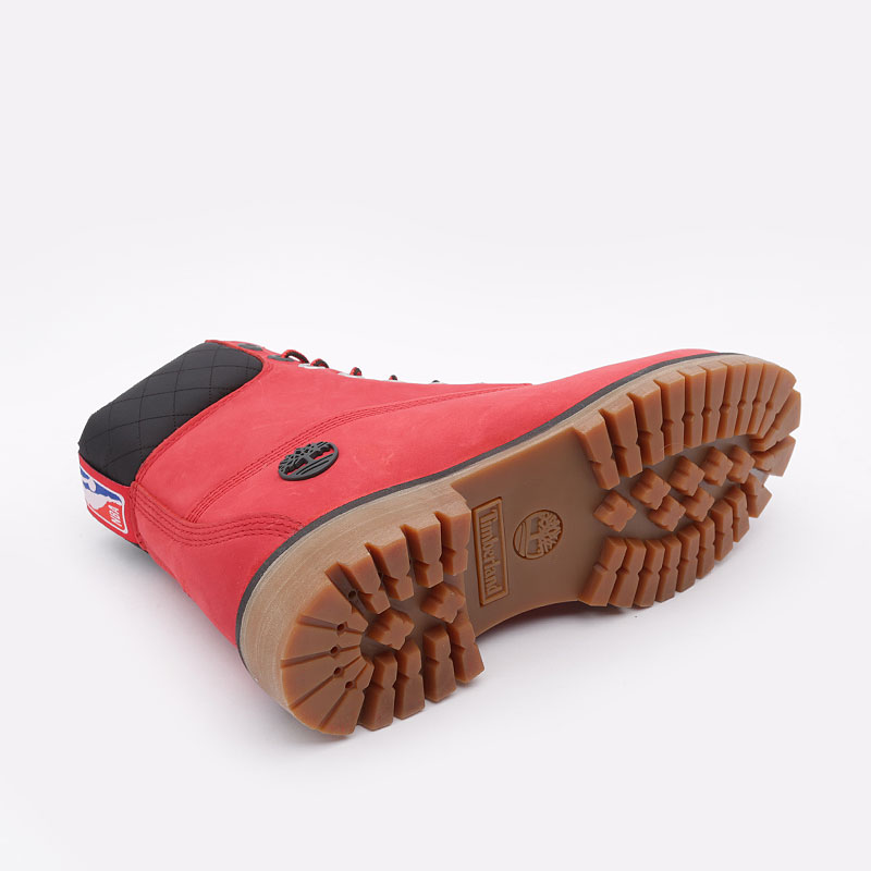 мужские красные ботинки Timberland Chicago Bulls NBA TBLA2856W - цена, описание, фото 5